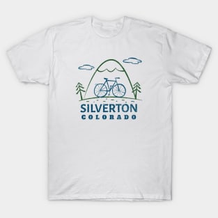 Silverton, Colorado Biking T-Shirt